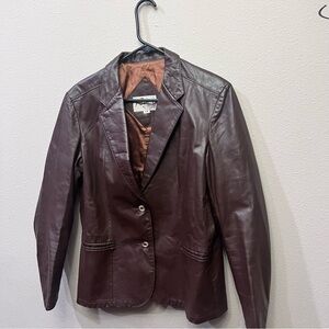 Remy leather blazer Remy leather leather jacket real leather